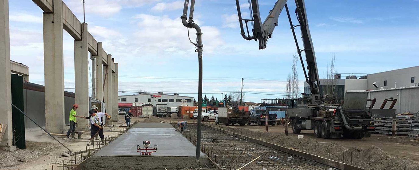 Commercial Concrete Calgary Alberta Canada